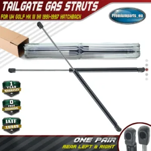 2x New Rear Boot Tailgate Gas Struts for VW Golf MK3 1H1 1991-1997 1H6827550