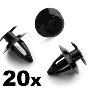 20x VW Transporter T3 (T25) T4 Interior Door Card & Trim Panel Lining Clips