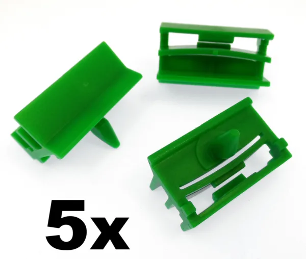 5x BMW E60 E61 5 Series- Plastic Trim Clip Fastener for Side Skirt Sill Moulding