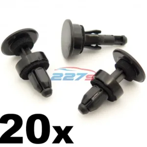 20x Scuttle Panel / Lower Windscreen Trim Clips for some Honda Cars- 91508SM4003