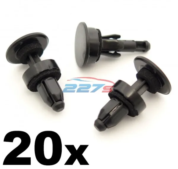 20x Scuttle Panel / Lower Windscreen Trim Clips for some Honda Cars- 91508SM4003