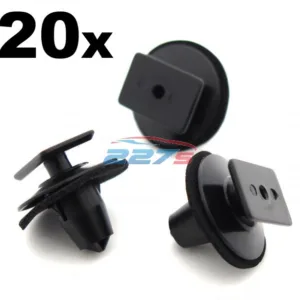 20x Sill Moulding Clip, Side Skirt & Rocker Cover Clips for Nissan 370Z and Juke