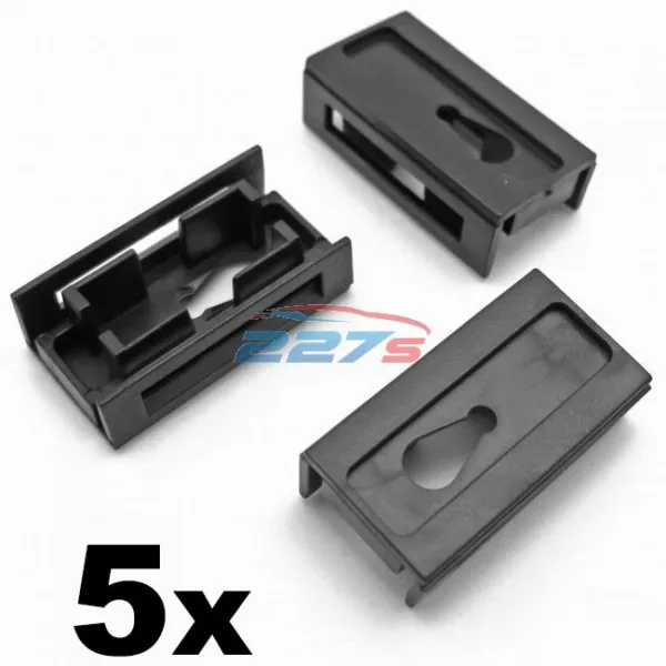 5x Mercedes Vito Windscreen Trim Clips- W638 A-Pillar Clips- UK Driver's Side