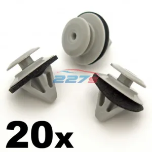 20x Side Skirt, Sill Cover & Door Moulding Trim Clips for Mazda 6 & Mazda CX-9
