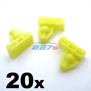 20x Wheel arch surround trim clips for Nissan Juke & X-Trail- Wing moulding clip
