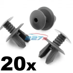 20x VW Volkswagen T4 T5 Transporter Van Lining Panel Clips Anthracite /Dark Grey