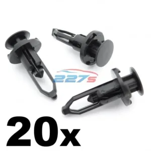 20x Plastic Bumper Clips Rivet for Toyota & Lexus- Bumper, Mudguard, Arch Liner