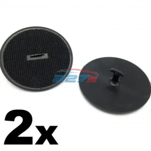 2x Floor Mat Clips for BMW and Mini Cars- Hook & Loop Carpet Fixings 07149166609