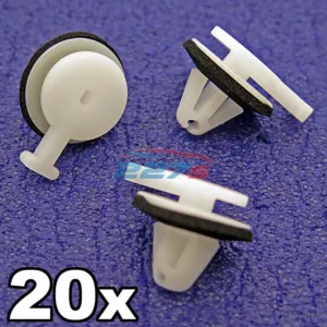 20x Windscreen Pillar Trim Clips, A Pillar Trim Clips- Land Rover & Range Rover