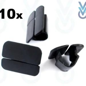 10x Bonnet Insulation & Sound Deadening Clips- VW Caddy, Golf MK3, Polo MK2 MK3