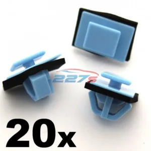 20x Side Moulding and Door Trim Clips: Fits the Hyundai Santa Fe & Kia Sportage