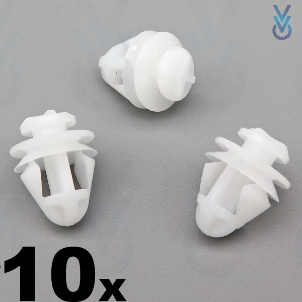 Renault Clio Mk3 Door & Side Body Moulding Clips (Includes Clio 197) Pack of 10