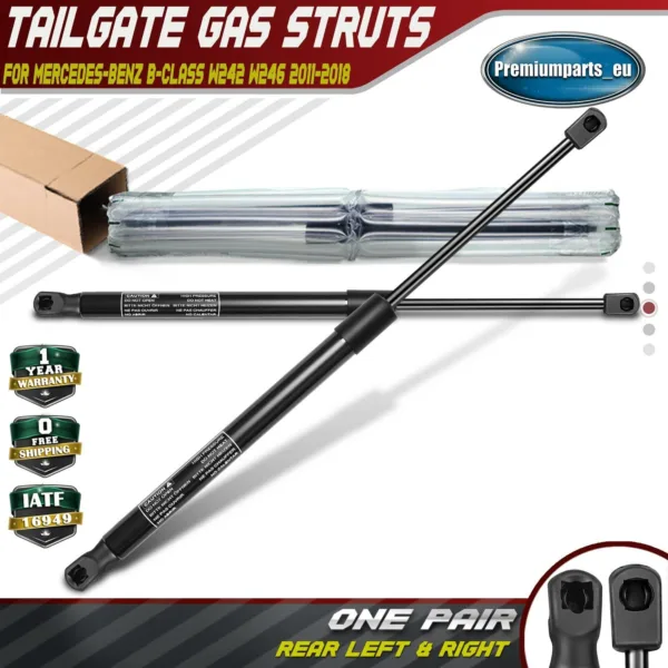2x Rear Tailgate Boot Gas Struts for Mercedes-Benz B-Class W242 W246 2011-2018