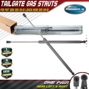 2x New Rear Tailgate Boot Gas Struts for Fiat Idea Lancia Musa 350 MPV 46830389