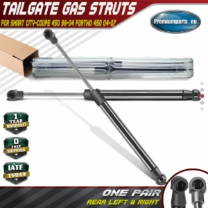 2x Gas Struts Rear Boot Tailgate for Smart City-Coupe 450 98-04 Fortwo 450 04-07