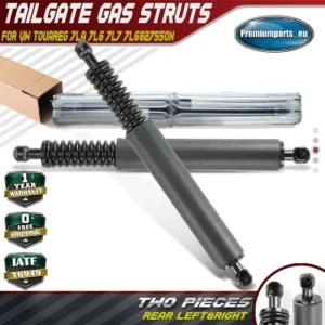 2x Tailgate Boot Gas Struts Left & Right for VW Touareg 7LA 7L6 7L7 2002-10/2005