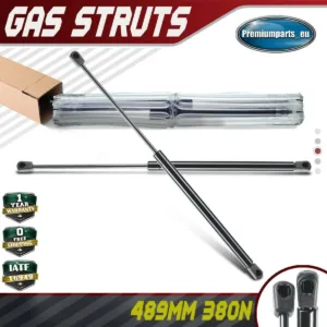 2x Universal Gas Struts for Trailer Box Caravans Camper Canopy 489 MM 380 N