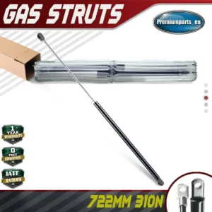 1x Universal Gas Struts for Trailer Box Caravans Camper Canopy 722 MM 310 N