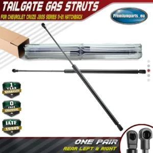2x Rear Boot Tailgate Gas Struts for Chevrolet Cruze J305 Hatchback 95472696