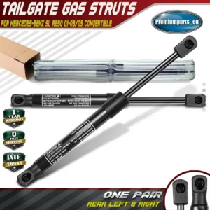 2x Tailgate Boot Trunk Gas Struts for Mercedes-Benz SL R230 2001-2005 2307500036