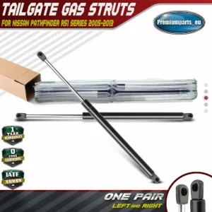 2x Tailgate Boot Gas Struts for Nissan Pathfinder R51 2005-2013 SUV 65471EA000