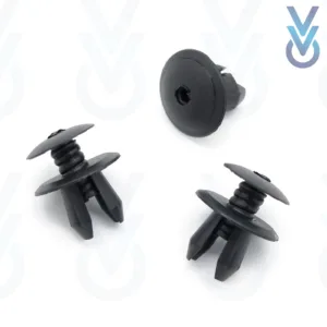 10x Boot Carpet & Interior Lining Clips for some Volkswagen Golf, Polo, Tiguan