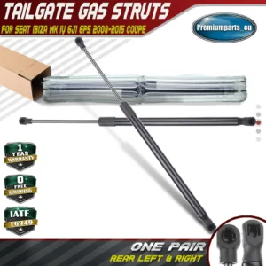 2x Rear Tailgate Boot Gas Struts for Seat Ibiza MK4 2008-2015 Coupe 6J3827550
