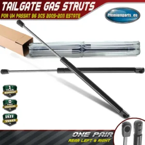 2x Rear Boot Tailgate Gas Struts for VW Passat B6 3C5 Estate 2005-2011 3C9827550