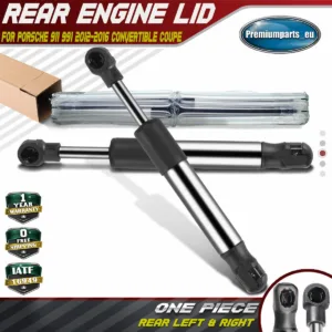 2x Brand New Gas Strut Rear Engine Lid for Porsche 911 991 2012-2016 99151255100