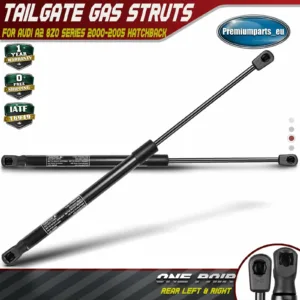 2x Rear Tailgate Trunk Gas Struts Lift Supports for Audi A2 8Z0 00-05 8Z0827552