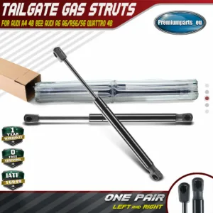 2x Tailgate Rear Boot Gas Struts Springs for Audi A4 A6 Quattro 2000-2004 Saloon