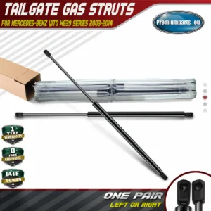 2x Tailgate Boot Gas Struts for Mercedes Benz Vito W639 2003-2014 Bus 6399800364