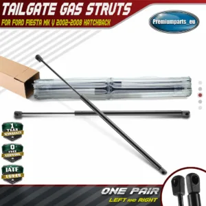2x Tailgate Rear Boot Gas Struts for Ford Fiesta 2002-2008 Hatchback 4 / 5Doors