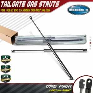2x Tailgate Boot Trunk Gas Struts for Volvo 850 1992-1997 Saloon 3509350 New