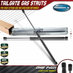 2x Tailgate Rear Boot Gas Struts for Skoda Octavia 5E3 MK3 2012-2019 Hatchback