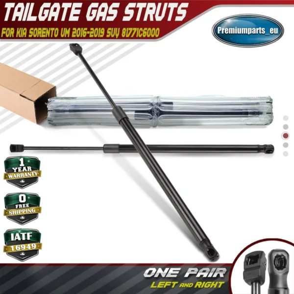 2x Tailgate Boot Gas Struts Spring for Kia Sorento UM 2016-2019 SUV 81771C6000