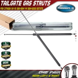 2x New Rear Tailgate Gas Struts for Citroen XM Y3 91-94 Y4 94-00 Estate 96026964