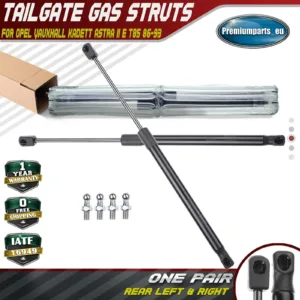 2x Rear Boot Tailgate Gas Strut for Opel Vauxhall Kadett Astra 86-93 Convertible