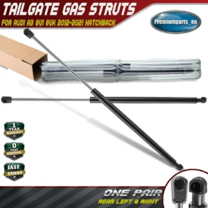 2x Rear Boot Tailgate Gas Struts for Audi A3 8V1 8VK 12-21 Hatchback 8V3827552