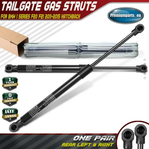2x Rear Tailgate Boot Gas Struts for BMW 1 Series F20 F21 2011-2015 51247239871