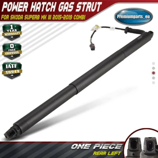 1x Auto Tailgate Gas Strut Rear Left for Skoda Superb III 15-19 Spindle Drive