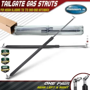 2x New Rear Tailgate Boot Gas Struts for Nissan Bluebird 1985-1992 90450D5501