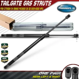 2x Rear Tailgate Gas Struts for Citroen C4 Grand Picasso DA DE 2013-2020 MPV