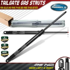 2x Rear Tailgate Boot Gas Struts for Volvo 240 P245 260 P265 Estate 1254916