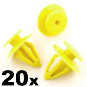 20x VW Volkswagen Interior Trim Panel Clips, for Door Cards, Panels & Linings