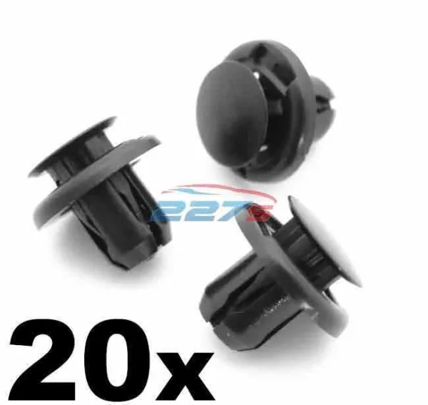 9mm Bumper, Radiator Grille, Sideskirt & Undertray Clips, FitsToyota 90467-09185