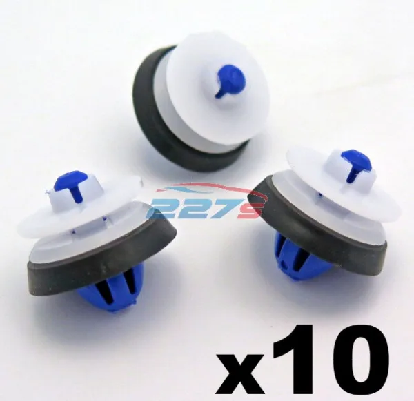 10x Audi A3 Front Door Card Clips- Trim Clips 8P0868243 (2004-2012)