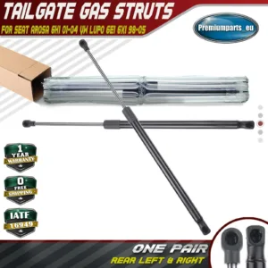 2x New Rear Tailgate Boot Gas Struts for Seat Arosa VW Lupo Hatchback 6X0827550