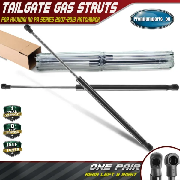 2X REAR BOOT TAILGATE GAS STRUTS FOR HYUNDAI I10 PA  HATCHBACK 07-13 817700X000