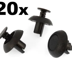20x Toyota Engine Cover Clips- Plastic Trim Fasteners for Motor Shields & Panels